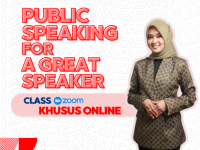 Public Speaking For A Great Speaker (Online)